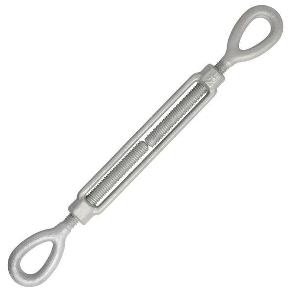 1/2" X 6" Galvanized Eye & Eye Turnbuckle#Size_1/2" x 6"