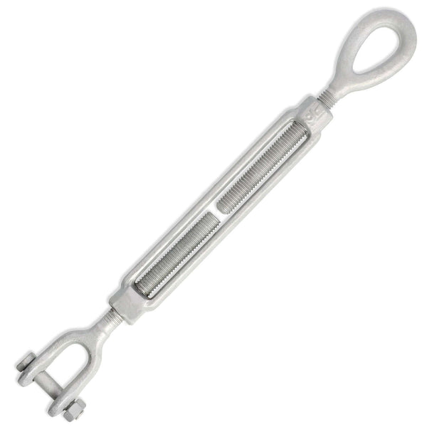 1/2" X 6" Galvanized Jaw & Eye Turnbuckle#Size_1/2" x 6"
