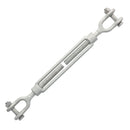 1/2" X 6" Galvanized Jaw & Jaw Turnbuckle