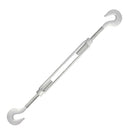 Half Inch X 9 Inch Hook Hook Turnbuckle Opened