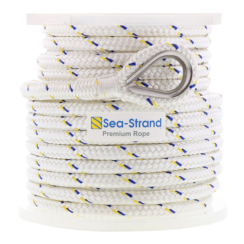 3/8 x 100' Double Braid Anchor Line Rope
