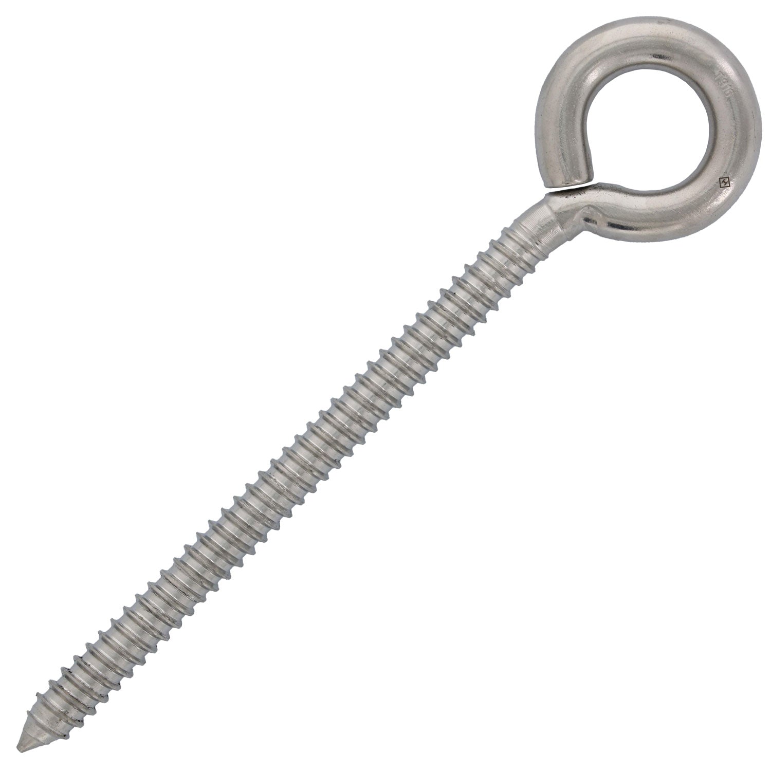 1/2" x 6" Stainless Steel Lag Screw Eye Bolt
