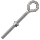 1/2" x 6" Stainless Steel Plain Eye Bolt