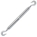 1/2" x 12" Chicago Hardware Hot Dip Galvanized Hook x Hook Turnbuckle