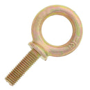 1/2" x 1-1/2" Shank Machinery Eye Bolt, Yellow Chromate