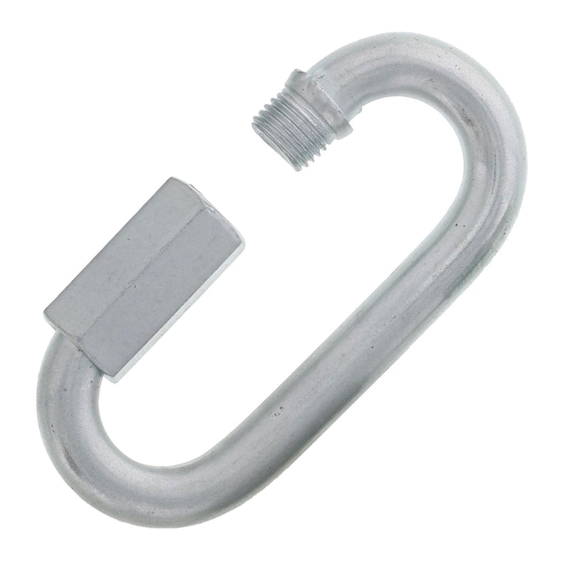 Half Inch Zinc Plated Quick Link Opened
