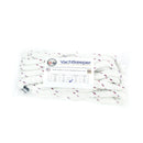 half x twenty five ft double braid nylon dock line white USA