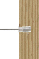 lag reciever wood post installation