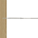 lag swage turnbuckle post install