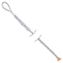 Lewis Half Snake Grip for 1/4" to 1/2" Wire