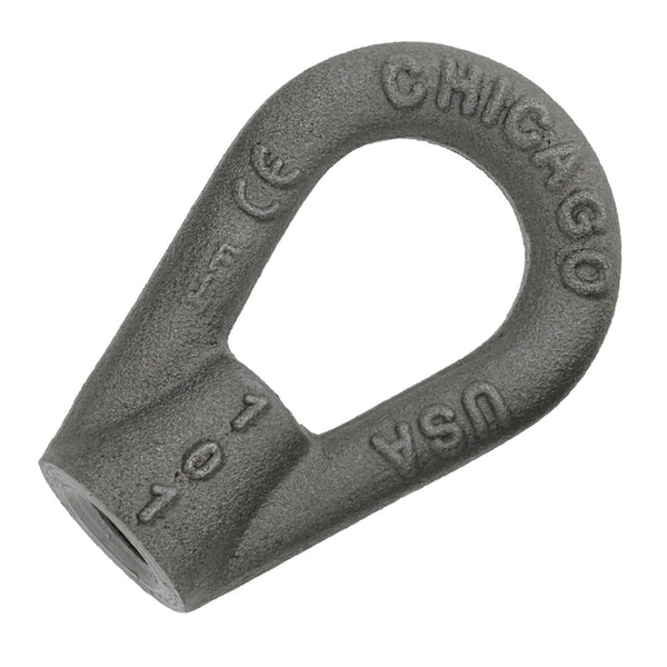 M12 Chicago Hardware Self Colored Heavy Duty Metric Eye Nut#Size_M12