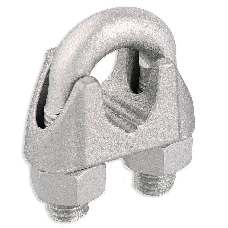 9/16" Zinc Plated Malleable Wire Rope Clip