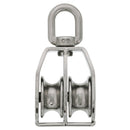 one fourth inch stainless steel block swivel eye dbl alt 1