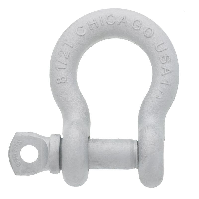 1" Chicago Hardware Hot Dip Galvanized Screw Pin Anchor Shackle