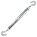 1" x 18" Chicago Hardware Hot Dip Galvanized Hook x Hook Turnbuckle
