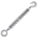 1" x 12" Chicago Hardware Hot Dip Galvanized Hook x Eye Turnbuckle