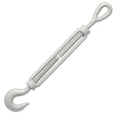 1/4" X 4" Galvanized Hook & Eye Turnbuckle