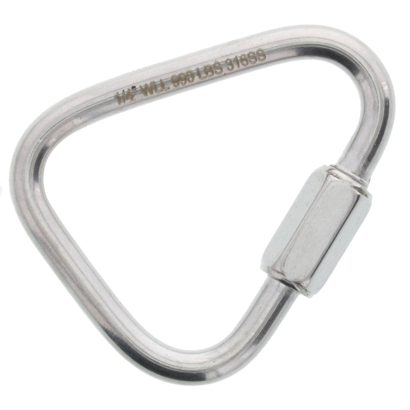 1/4" Stainless Steel Delta Quick Link