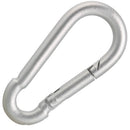1/4" Electro Galvanized Spring Snap Link