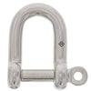 Stainless Steel Captive Pin D Shackle