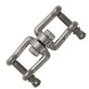 1/4" Stainless Steel Jaw x Jaw Swivel