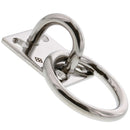 1/4" Stainless Steel Pad Eye with Ring