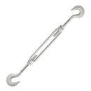 Quarter Inch X 4 Inch Hook Hook Turnbuckle Opened