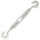 1/4" X 4" Galvanized Hook & Hook Turnbuckle