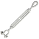 1/4" X 4" Galvanized Jaw & Eye Turnbuckle