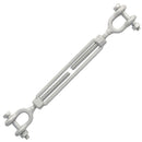 1/4" X 4" Galvanized Jaw & Jaw Turnbuckle