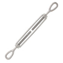 1/4" x 4" Stainless Steel Eye x Eye Turnbuckle