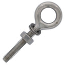 1/4" x 1-1/2" Stainless Steel Welded Eye Bolt