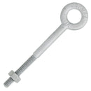 1/4" x 3" Chicago Hardware Drop Forged Hot Dip Galvanized Regular Eye Bolt