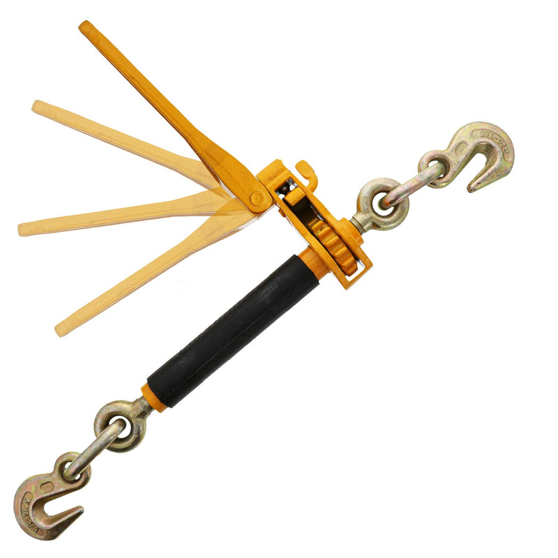 3/8 x 10' Grade 80 Lifting Chain Sling Safety Latch Hooks 7,100