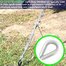 Regular Duty Zinc Plated Thimble Application 