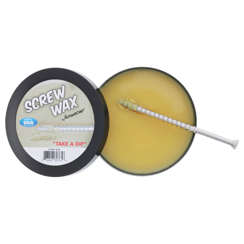 screw wax open container with screw