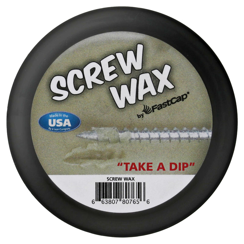 screw wax label view