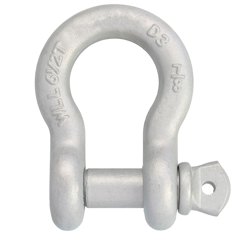 7/8 in., 6.5 ton, Galvanized Screw Pin Anchor Shackle