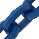 Seven Sixteenth Inches Two Foot Hex Shaped Security Chain Close Up 