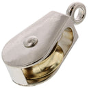 3/16" Line x 1" Diameter Light Duty Fixed Eye Single Pulley