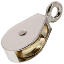 5/16" Line x 1-1/2" Diameter Lighty Duty Fixed Eye Single Pulley