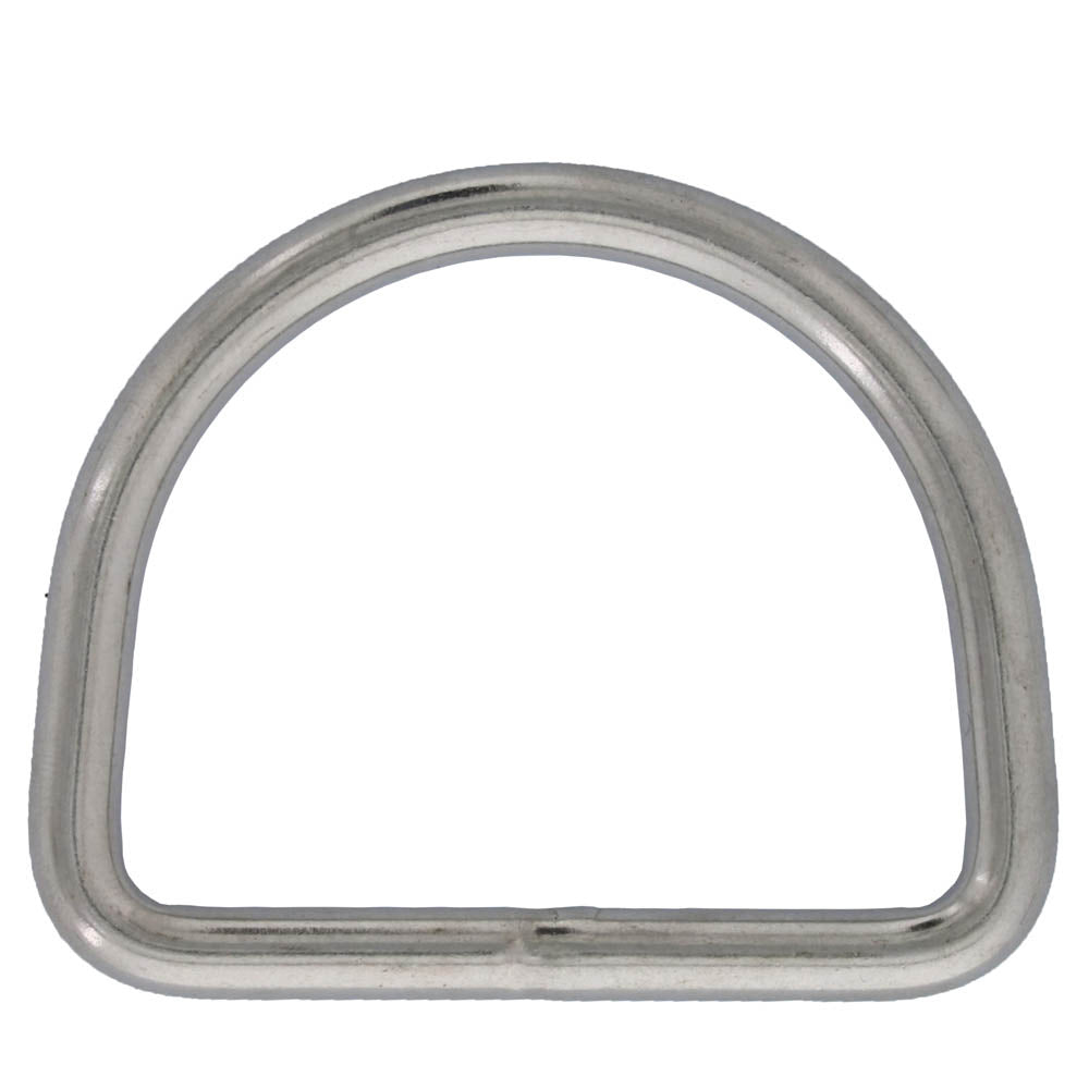 Stainless Steel 316 D Ring 1/8 x 3/4 (3mm x 20mm) Marine Grade - US  Stainless