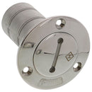 2" Hose, Stainless Steel Deck Filler, Fuel