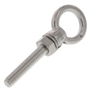 1/4" x 1-9/16" Stainless Steel Shoulder Eye Bolt