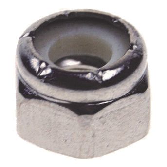 1/4" - 20 TPI, Type 316, Stainless Steel Lock Nut