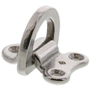 Stainless Steel One Way Folding Pad Eye, Style 0980