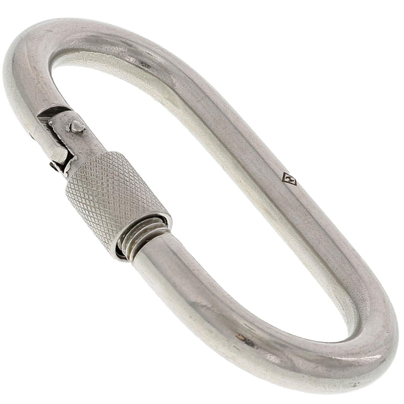 stainless steel spring hook with safety nut