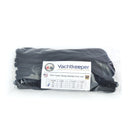 three eighths in x twenty five ft double braid nylon dock line black United Strands pk