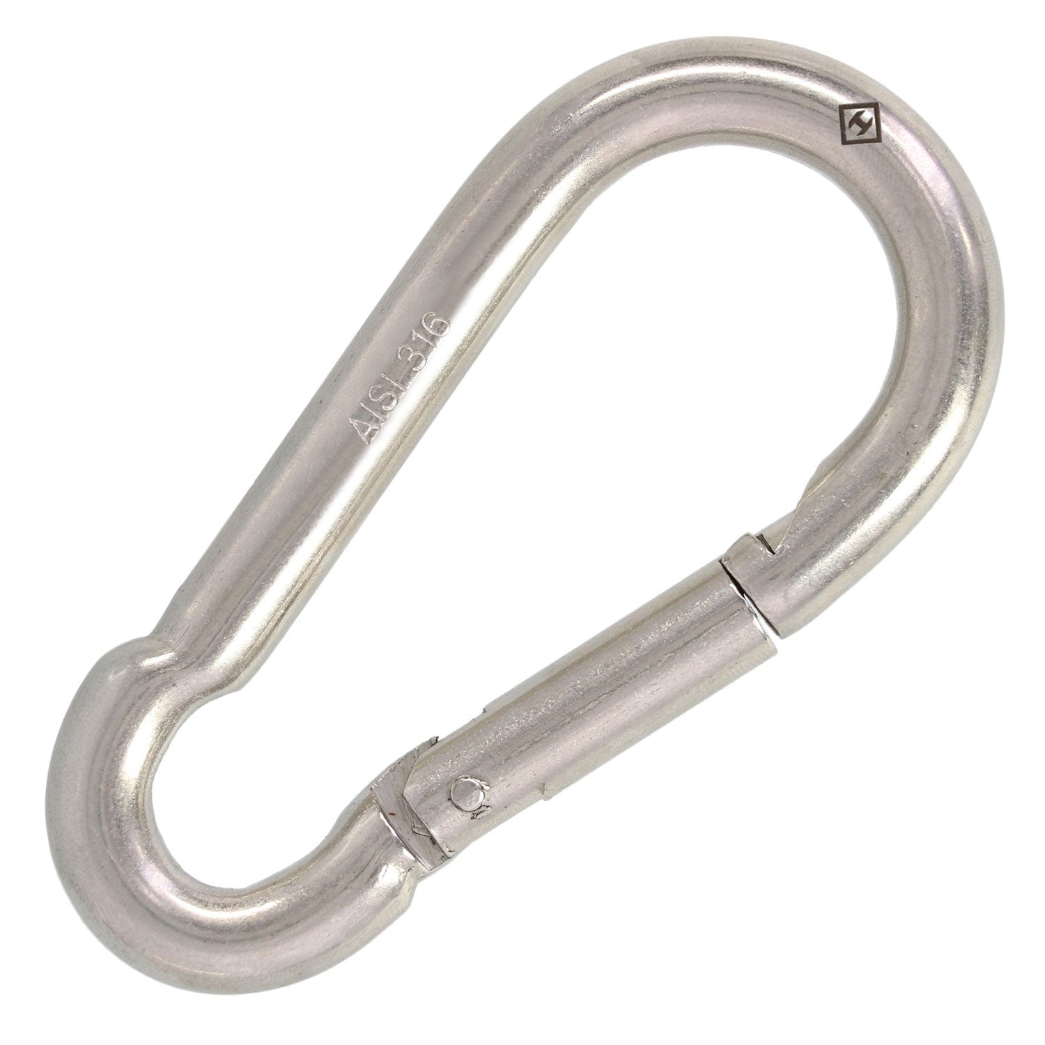 3/16" Stainless Steel Spring Snap Link