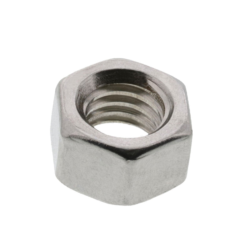 3/8" - 16 TPI,  Stainless Steel Right Hand UNC Hex Nuts